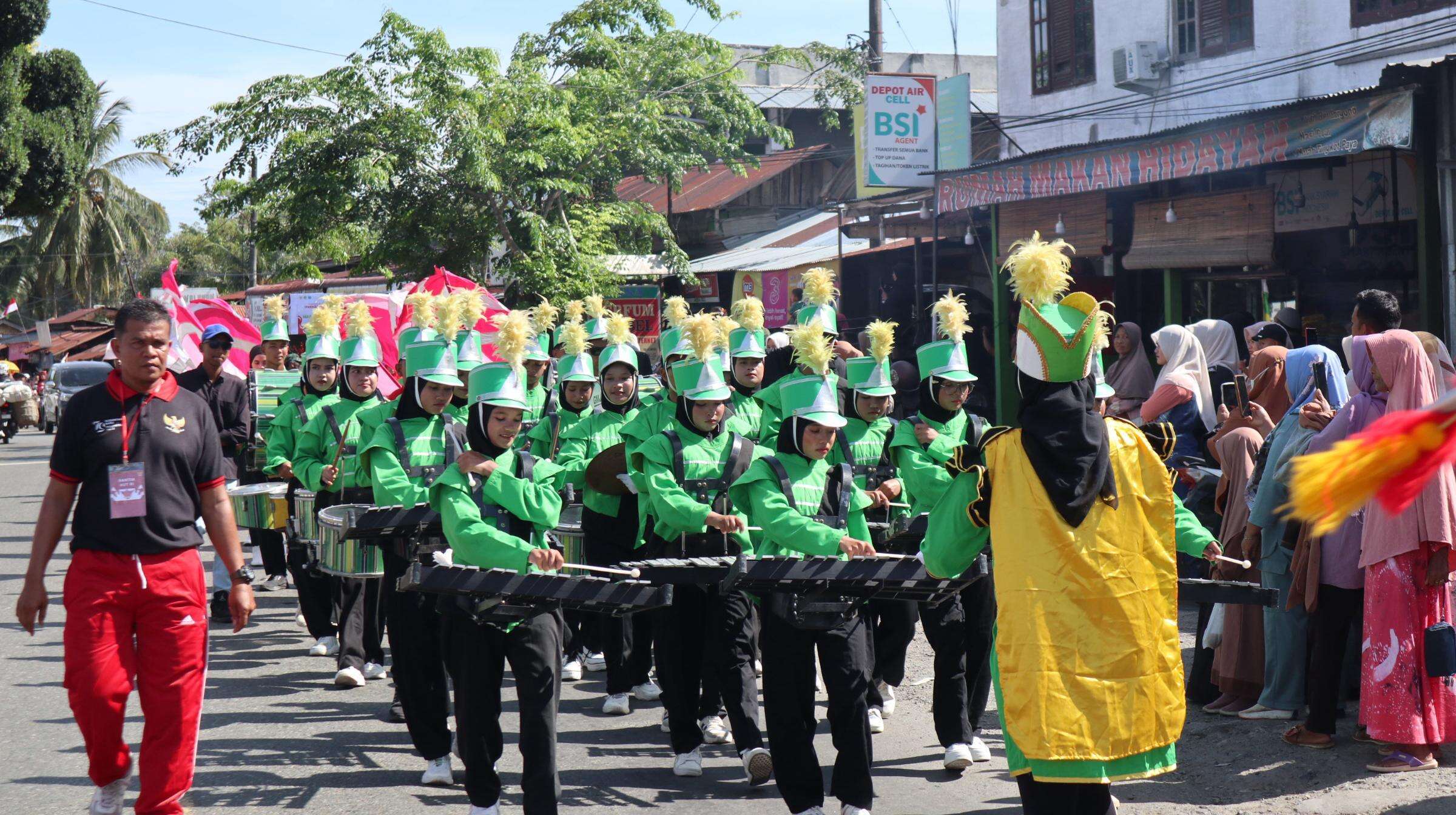 Serba-Serbi Karnaval Peringatan HUT Kemerdekaan RI 2025 SMA Negeri 1 Seulimeum